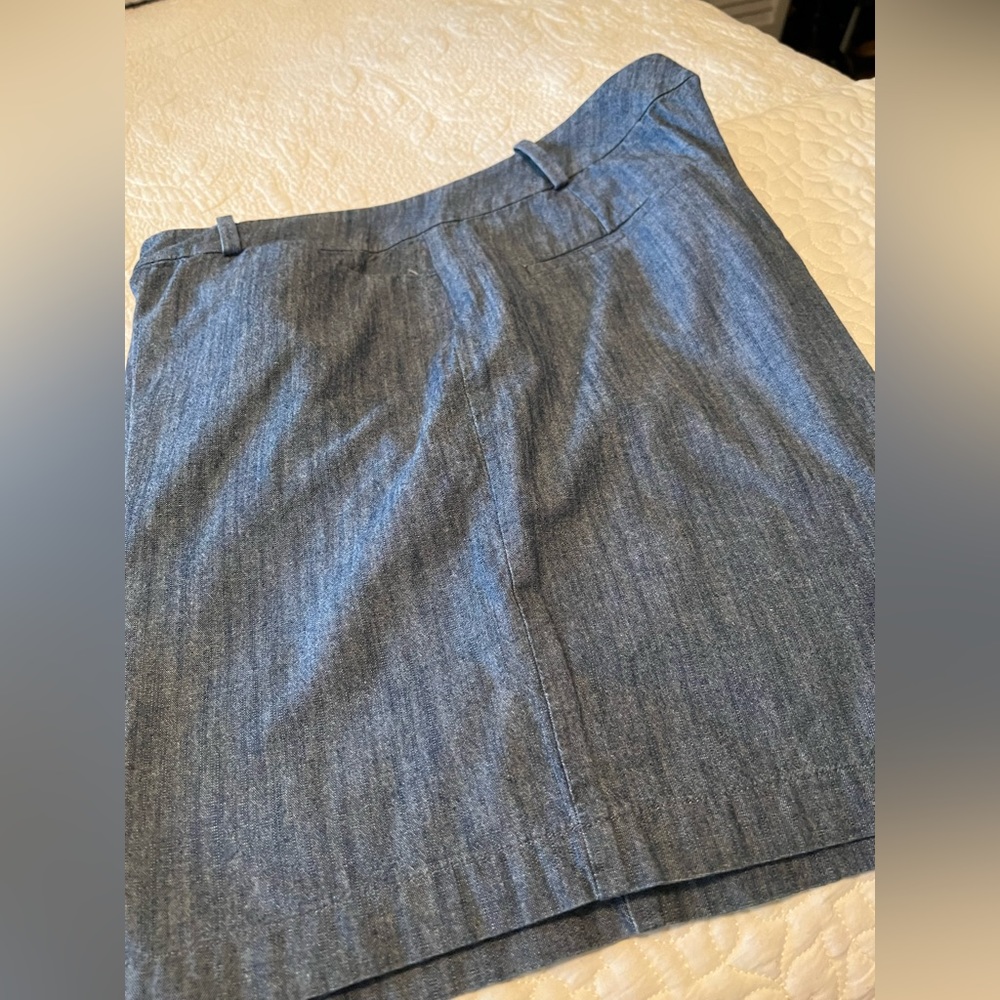 Chambray shorts
